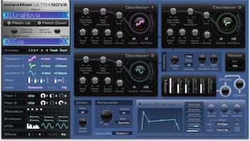novation ultranova software