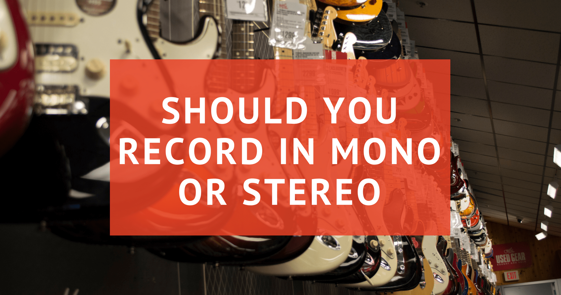 mono or stereo